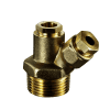 Oventrop Stopfbuchsverschraubg doppelt 1"x8/10/12mm, 2040152