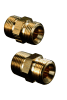 OVENTROP Doppelnippel "Ofix-Oil" 3/8"AG mit Innenkonus x 1/4"AG