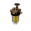 OVENTROP Heizölfilter-RL-Zuführ."Oilpur" DN10,3/8"IG, Saugbetr., Entlüft., Nickel