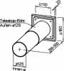 Helios WES 120 Wandeinbausatz