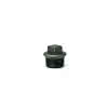 gebofittings Temperguss Gewinde A 290 - Stopfen mit Rand 1 1/2", schwarz
