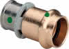 Viega Übergangsstück mit SC Sanpress 2213P in 20x18mm Rotguss