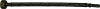 sanibel-Flex.-Schlauch Edelstahlumf. DN8 TW 10mm Rohrstutzen x 3/8"IG 300 mm lang