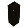 sanibel-Mittelschrank 2.0 FLEX UHZG035R rechts 350x980mm Marone Trüffel