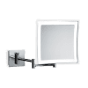 Decor Walther Wandkosmetikspiegel 5-fach beleuchtet, BS 84 Touch LED chrom