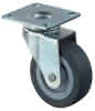 Lenkrolle D.30mm Trgf.20kg m.Platte