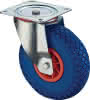 Lenkrolle D.260mm Trgf.160kg m.Platte