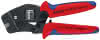Crimpzange Gesamt-L.190mm 0,08-10,0 (AWG 28-7) mm2