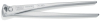 Kraftmonierzange L.300mm glanz verz.KNIPEX