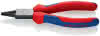 Rundzange L.160mm Kopf pol.Comfort-Griff KNIPEX