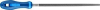 Werkstattfeile DIN 7261 L.250mm Q.9,5mm Hieb 2