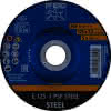 Schruppscheibe PSF STEEL D125xS7,2mm gekr.STA