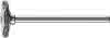 Minirundbürste RBU 1602/3 INOX 0,10 D16xB2xL3mm VA