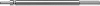 Spannschaft POLINOX L.125mm Schaft-D.6mm