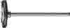 Minirundbürste RBU 1902/3 INOX 0,10 D19xB2xL5mm VA