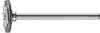 Minirundbürste RBU 1602/3 ST 0,10 D16xB2xL3mm STA