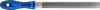 Werkstattfeile DIN 7261 L.250mm Q.25x7mm Hieb 2