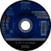 Schruppscheibe SG STEEL D125xS7,2mm gekr.STA