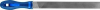Werkstattfeile DIN 7261 L.250mm Q.25x6mm Hieb 2