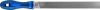 Werkstattfeile DIN 7261 L.250mm Q.25x6mm Hieb 1