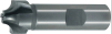 Viertelkreisprofilfräser DIN 6518B TypN R.2,5mm D.11mm HSS-Co Weldon