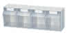 Klarsichtmagazin H207xB600xT172mm 4 x D