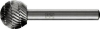Frässtift KUD D.16mm Kopf-L.14mm Schaft-D.6mm
