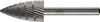 Frässtift SPK D.16mm Kopf-L.30mm Schaft-D.6mm