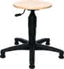 Drehhocker m.Bodengl.Buche natur