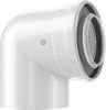 BOSCH Abgaszubehör FC-CE60-87 Luft-/Abgasbogen 87 Gr, d:60/100 mm