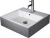 DU Waschtisch Vero Air 500mm m.ÜL, m.HLB , 1HL, geschl., weiß