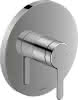 DU C.1 Einhebel Brausemischer UP,Rund Ke ramikmischsystem, Chrom HG