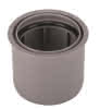 airfit Superkurz-Reduzierstück DN 50/32 aus PP, grau