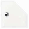 HO DW Samar Fünfeck 1000x1000x30 Weiß