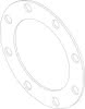 BOSCH Ersatzteil TTNR: 8735100805 Dichtung EPDM 172/115x3,0 everp