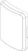 BOSCH Ersatzteil TTNR: 8735100342 Wärmeabdeckg Handl 750/1000 Schw everp