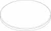 BOSCH Ersatzteil TTNR: 8735100268 Verkleidungsdeckel D850 schwarz everp