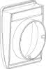 BOSCH Ersatzteil TTNR: 8735300448 Abdeckung Design innen Bosch