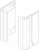 JU/BOSCH Ersatzteil TTNR: 8738206981 Vorderwand EPP<10 kW