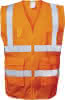 Warnweste EWALD Gr.L orange EN ISO 20471 Kl.EN