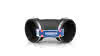 CR Flex. Bogen CFB 118 (90G., 106-118mm) bis 0,6 bar, L: 220mm, EPDM / V2A