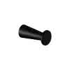FSB Handtuchhaken A100 Schwarz RAL 9005 metal. Textur