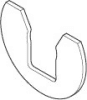DO Thermostatkartusche Halter ERSATZTEILE 091720068 49 x 36,5 x 2 mm