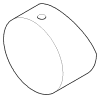 DO Griff ERSATZTEILE 092062043 D 52 x 30 mm Chrom
