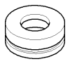 DO Haube ERSATZTEILE 092102089 D 24,5 x 9,5 mm Chrom
