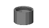 DO Luftsprudlerhülse ERSATZTEILE 092301024 D 25 x 17 mm Chrom