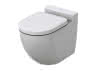TOTO NC Stand-WC randlos weiß back-to-wall Tornado Flush Tiefspüler
