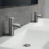 CONTI+ lino SofTouch WT-Armatur Selbstschluss o.Misch. Edelstahl ST20