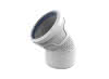 Wavin Bogen AS+ DN 125 30 Grad 