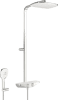 HA Regenbrause-Duscharmatur HANSAEMOTION 5865 3-strahlig DN15 chr/Weiss